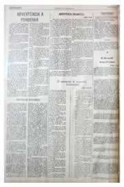 Página do jornal Unitário de agosto de 1975