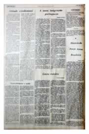 Página do jornal Unitário de agosto de 1975