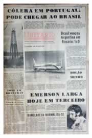 Página do jornal Unitário de agosto de 1975