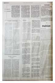 Página do jornal Unitário de agosto de 1975