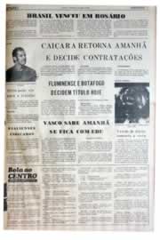 Página do jornal Unitário de agosto de 1975