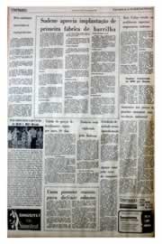 Página do jornal Unitário de agosto de 1975
