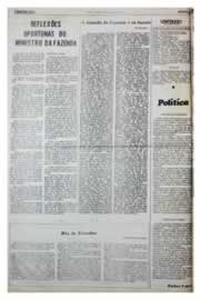 Página do jornal Unitário de novembro de 1975