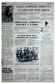 Página do jornal Unitário de novembro de 1975