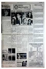 Página do jornal Unitário de novembro de 1975