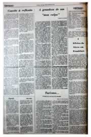 Página do jornal Unitário de novembro de 1975