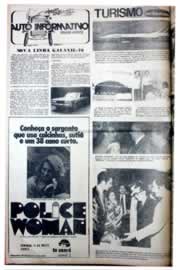 Página do jornal Unitário de novembro de 1975