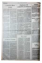 Página do jornal Unitário de dezembro de 1975