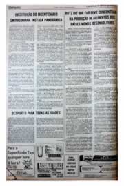 Página do jornal Unitário de dezembro de 1975