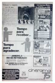 Página do jornal Unitário de dezembro de 1975
